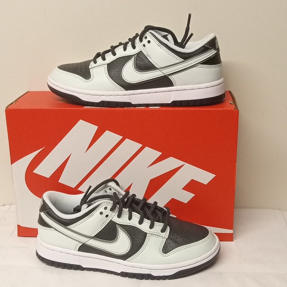 Nike Dunk Low Retro PRM/Dark Smoke Grey-White-Barely Green/6Y=7.5W /FZ1670-001 - Picture 1 of 15